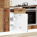 Küchen-Unterschrank Lucca Altholz-Optik Holzwerkstoff