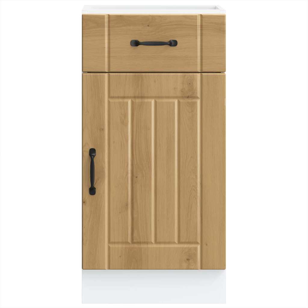 Küchen-Unterschrank Lucca Artisan-Eiche Holzwerkstoff