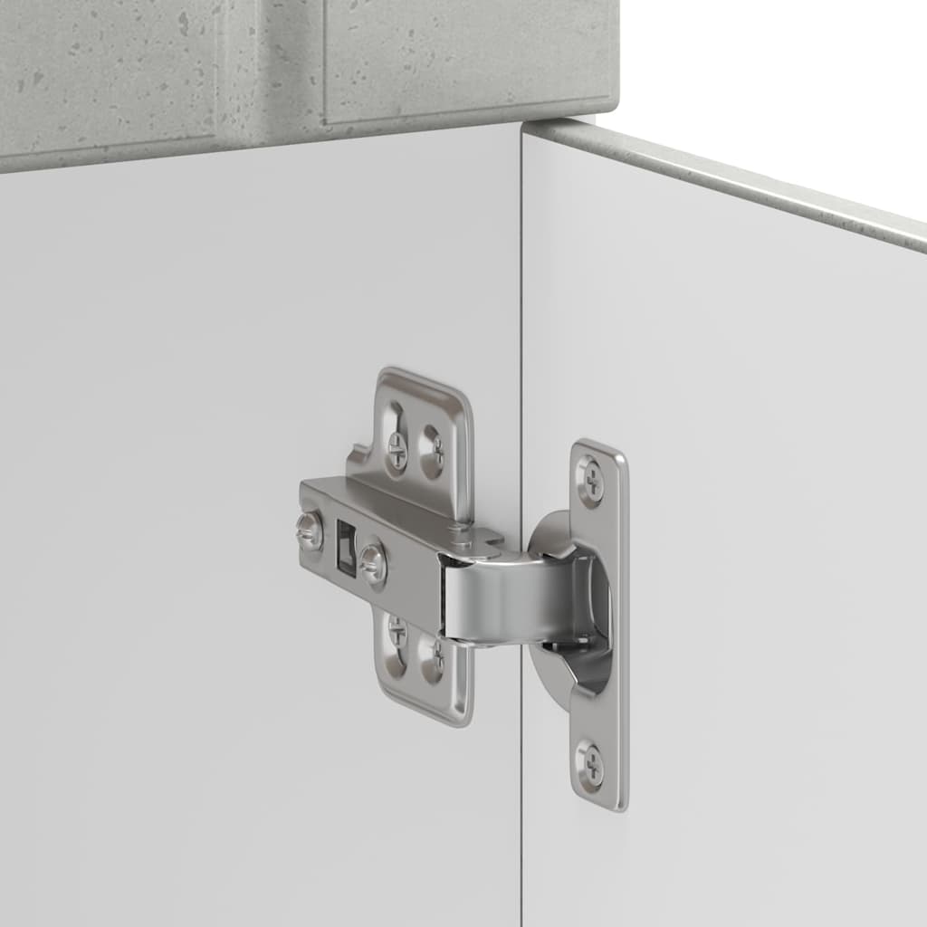 Küchen-Unterschrank Lucca Betongrau Holzwerkstoff
