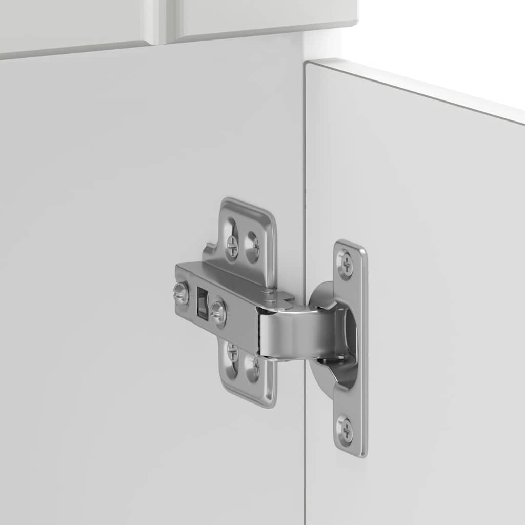 Küchen-Unterschrank Lucca Weiß Holzwerkstoff