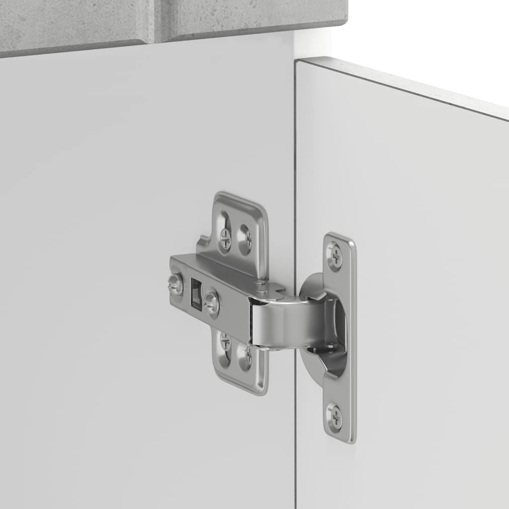 Küchen-Unterschrank Lucca Betongrau Holzwerkstoff