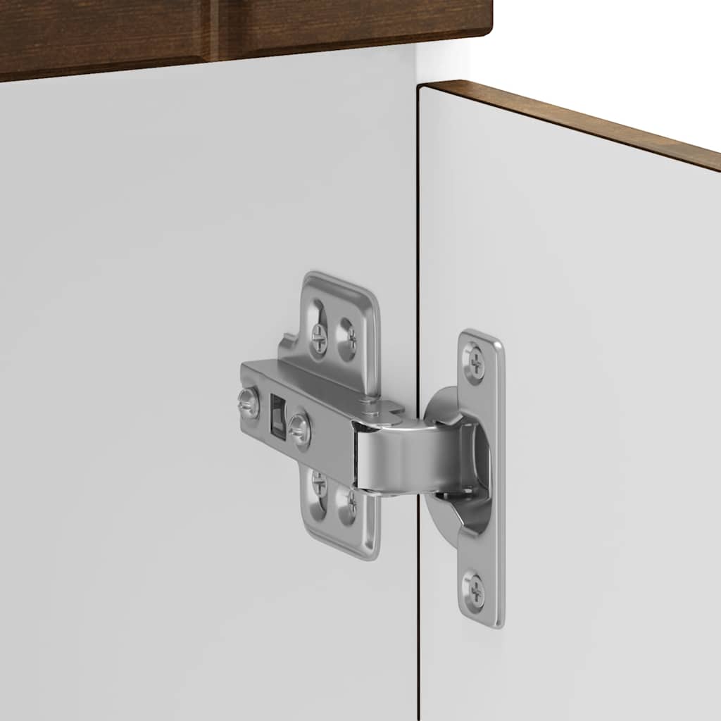 Küchen-Unterschrank Lucca Räuchereiche Holzwerkstoff