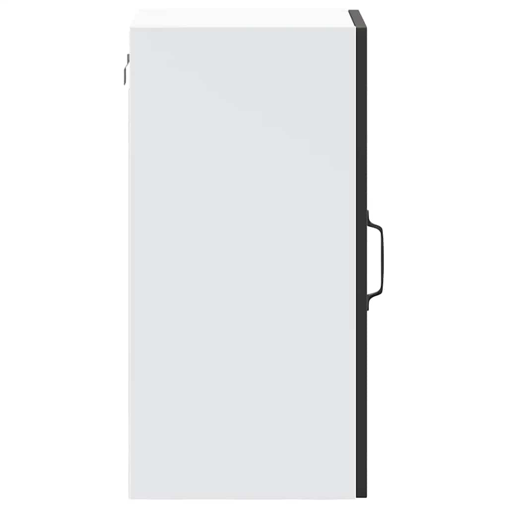 Küchen-Hängeschrank mit Glastür Lucca Schwarz