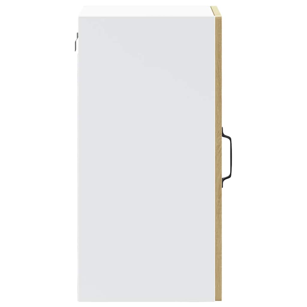 Küchen-Hängeschrank mit Glastür Lucca Sonoma-Eiche