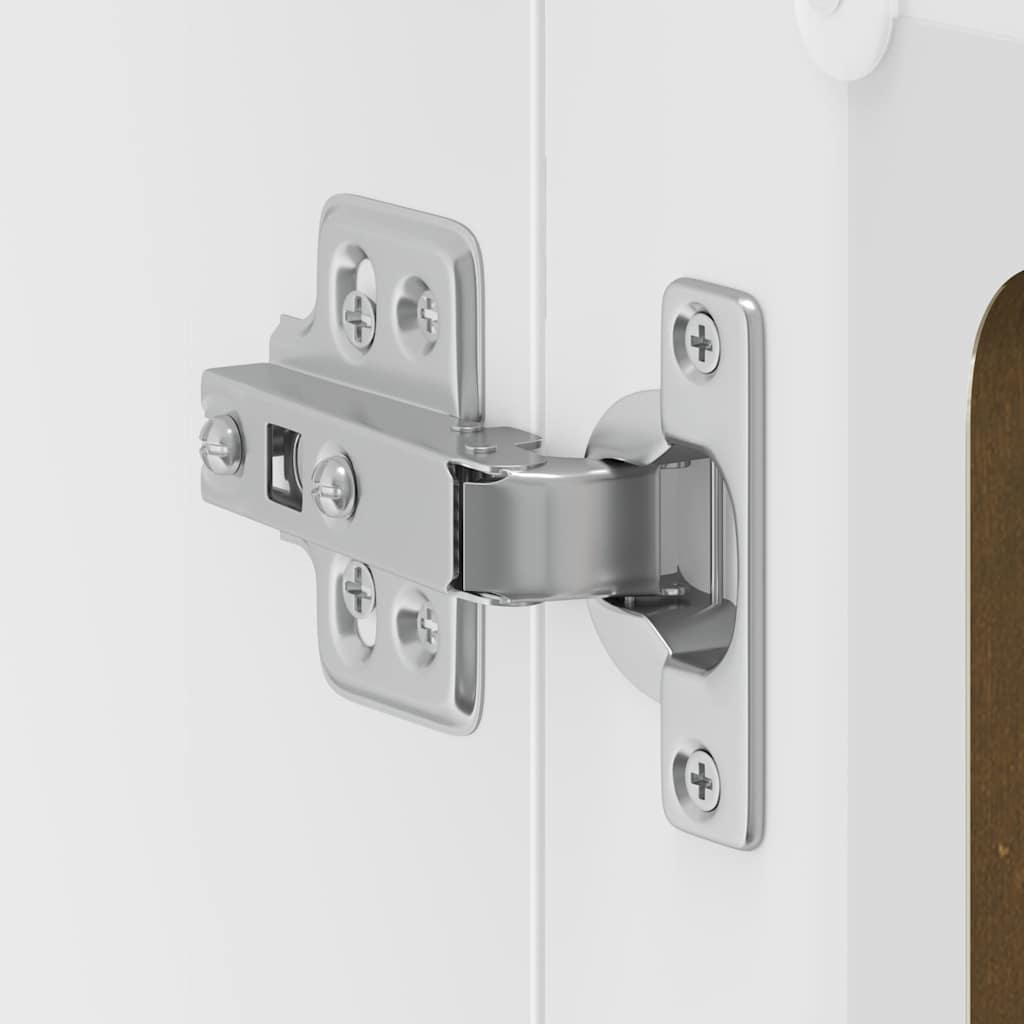 Küchen-Hängeschrank mit Glastür Lucca Räuchereiche