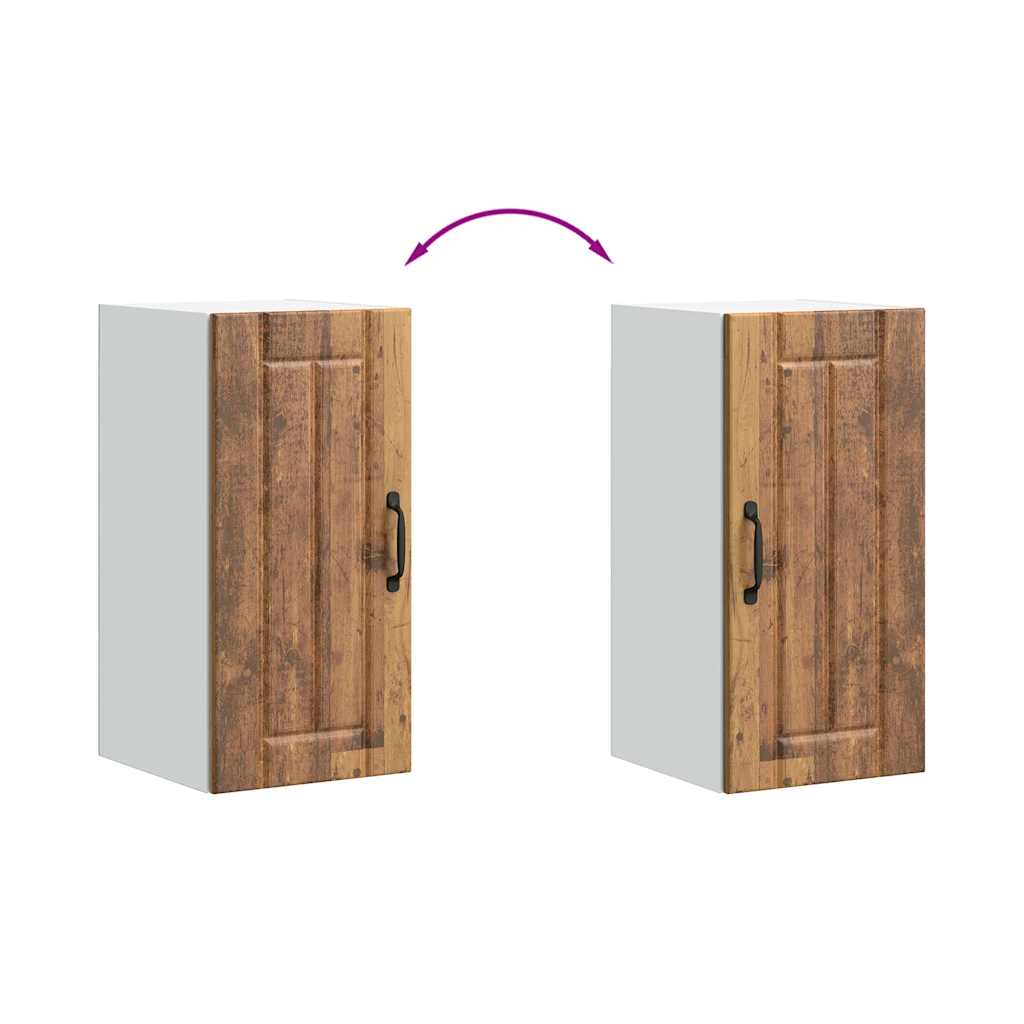 Küchen-Hängeschrank Lucca Altholz-Optik Holzwerkstoff