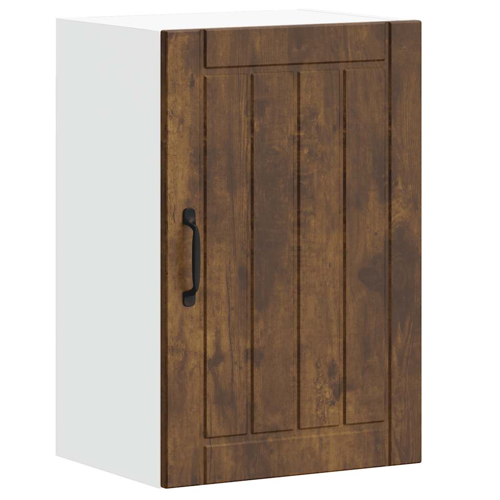 Küchen-Hängeschrank Lucca Räuchereiche Holzwerkstoff