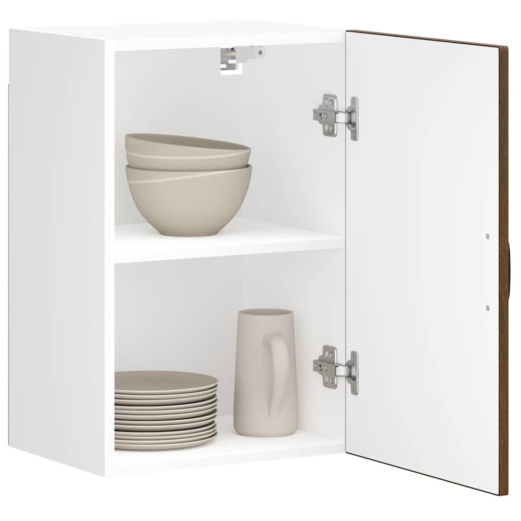 Küchen-Hängeschrank Lucca Braun Eichen-Optik Holzwerkstoff