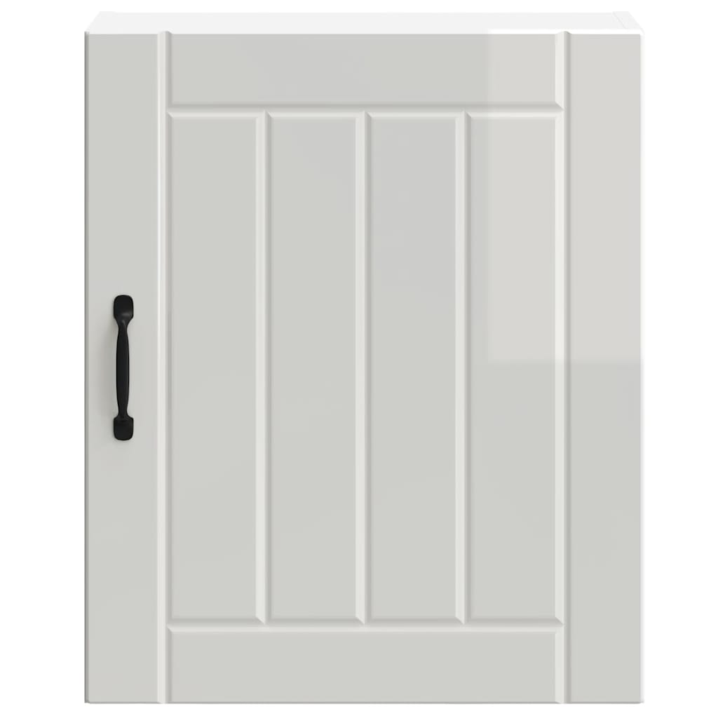 Küchen-Hängeschrank Lucca Hochglanz-Weiß Holzwerkstoff