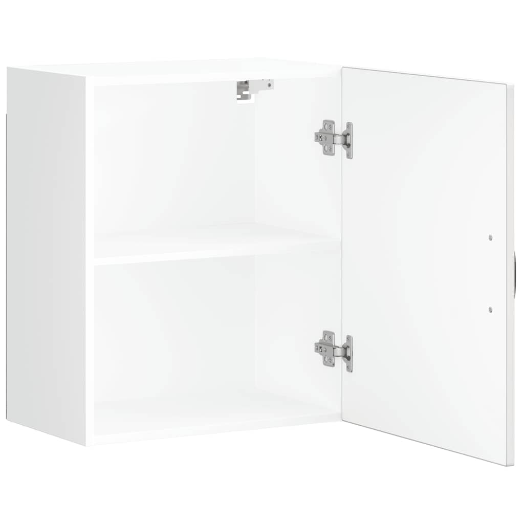 Küchen-Hängeschrank Lucca Hochglanz-Weiß Holzwerkstoff