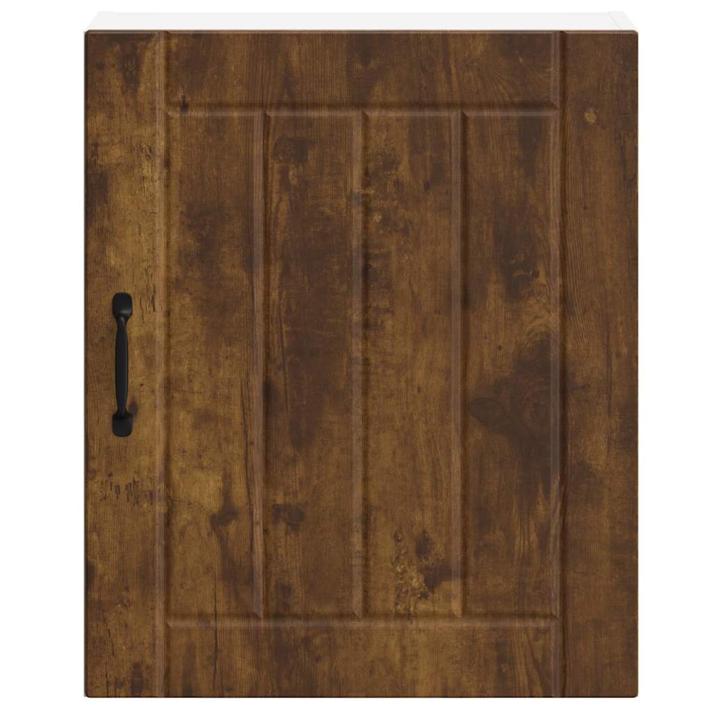 Küchen-Hängeschränke 2 Stk. Lucca Räuchereiche Holzwerkstoff