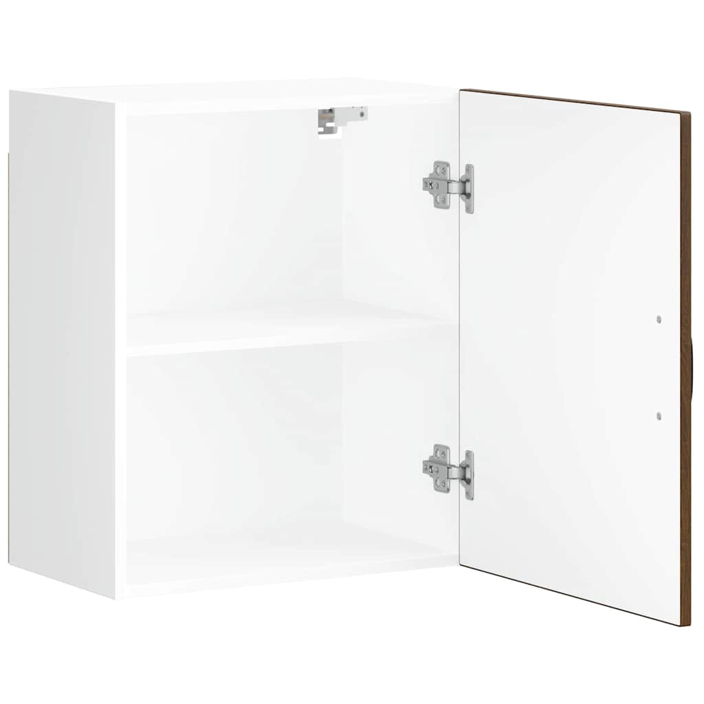 Küchen-Hängeschränke 2 Stk. Lucca Braun Eichen-Optik Holzwerkstoff