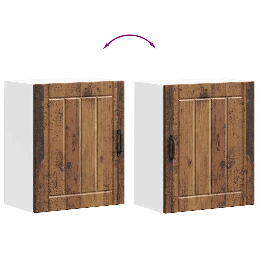 Küchen-Hängeschrank Lucca Altholz-Optik Holzwerkstoff