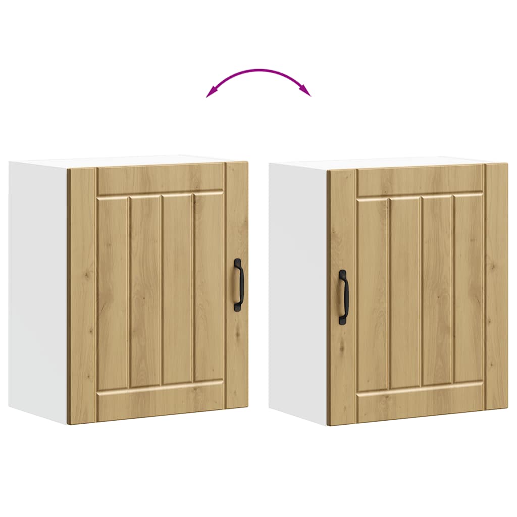 Küchen-Hängeschrank Lucca Artisan-Eiche Holzwerkstoff