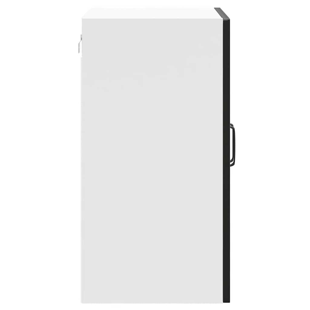 Küchen-Hängeschrank Lucca Schwarz Holzwerkstoff