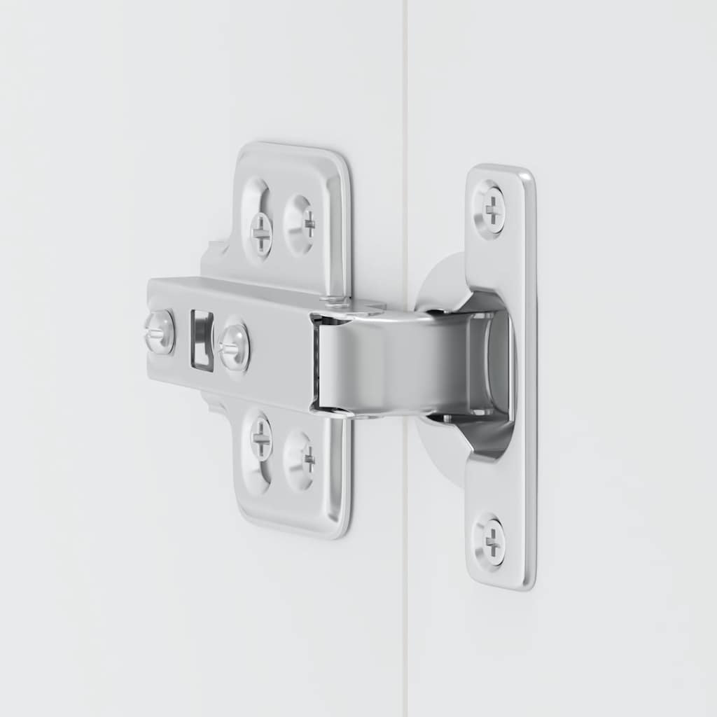 Küchen-Hängeschrank Lucca Hochglanz-Weiß Holzwerkstoff