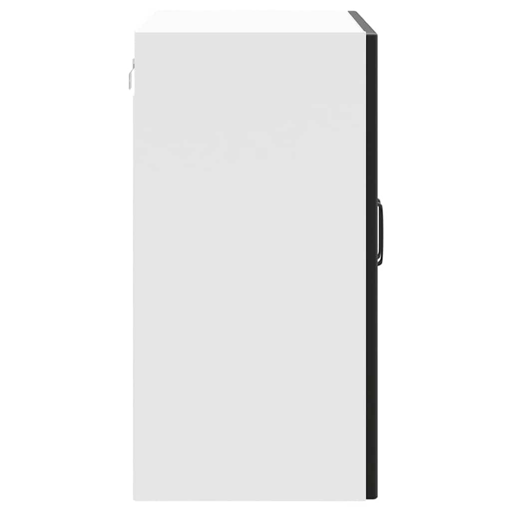 Küchen-Hängeschrank Lucca Schwarz Holzwerkstoff