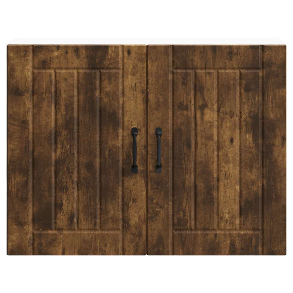 Küchen-Hängeschrank Lucca Räuchereiche Holzwerkstoff