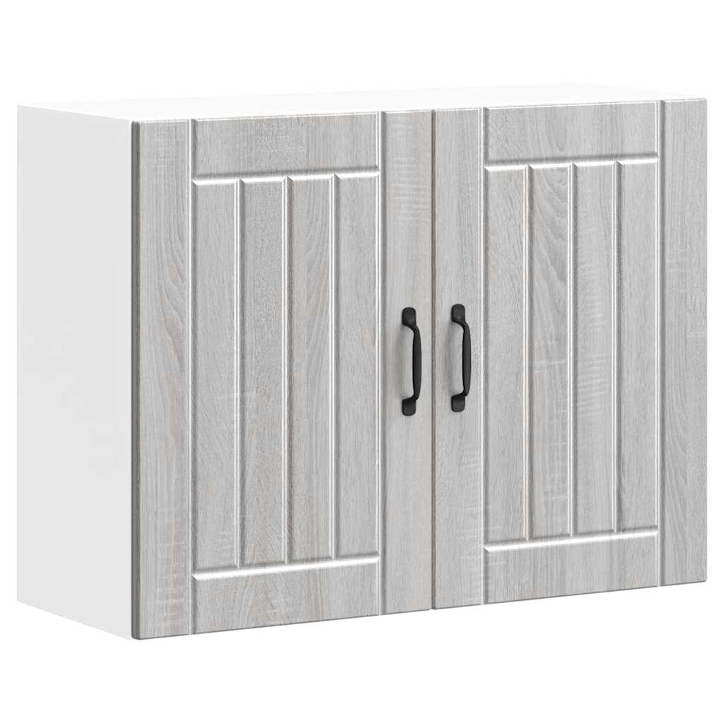 Küchen-Hängeschrank Lucca Grau Sonoma Holzwerkstoff