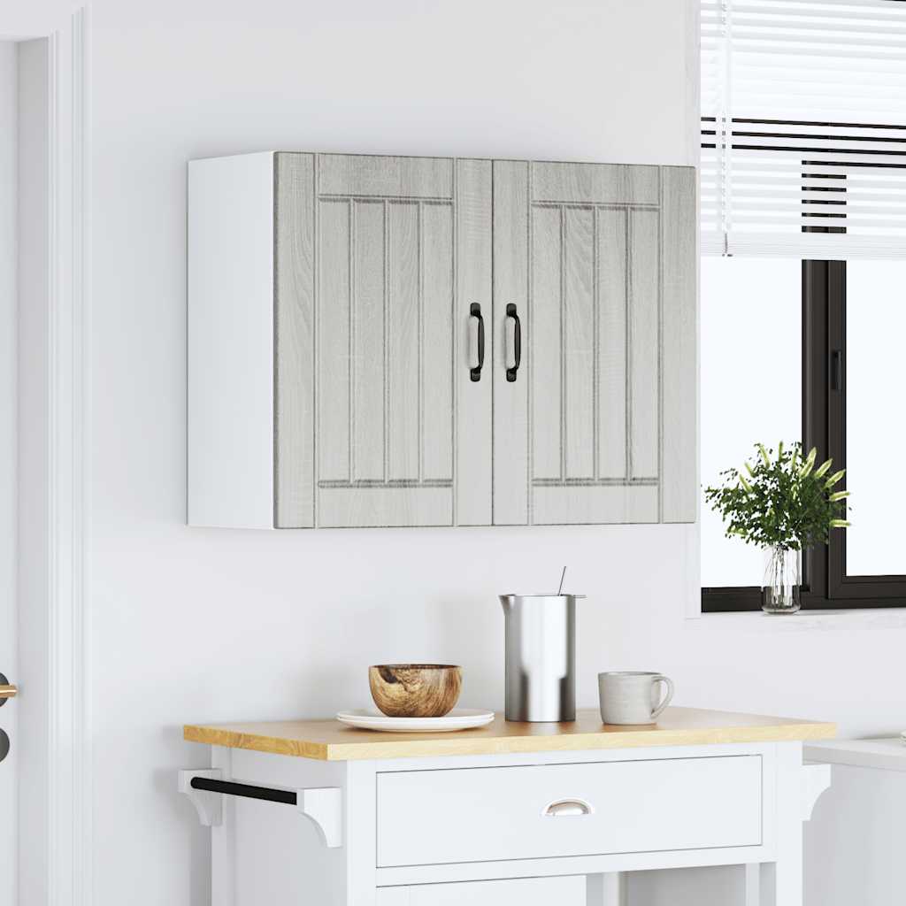 Küchen-Hängeschrank Lucca Grau Sonoma Holzwerkstoff