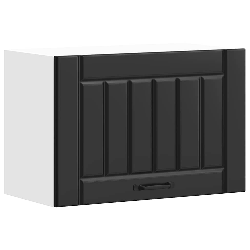 Küchen-Hängeschrank Lucca Schwarz Holzwerkstoff