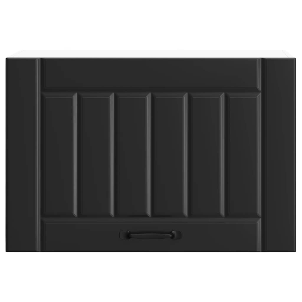 Küchen-Hängeschrank Lucca Schwarz Holzwerkstoff