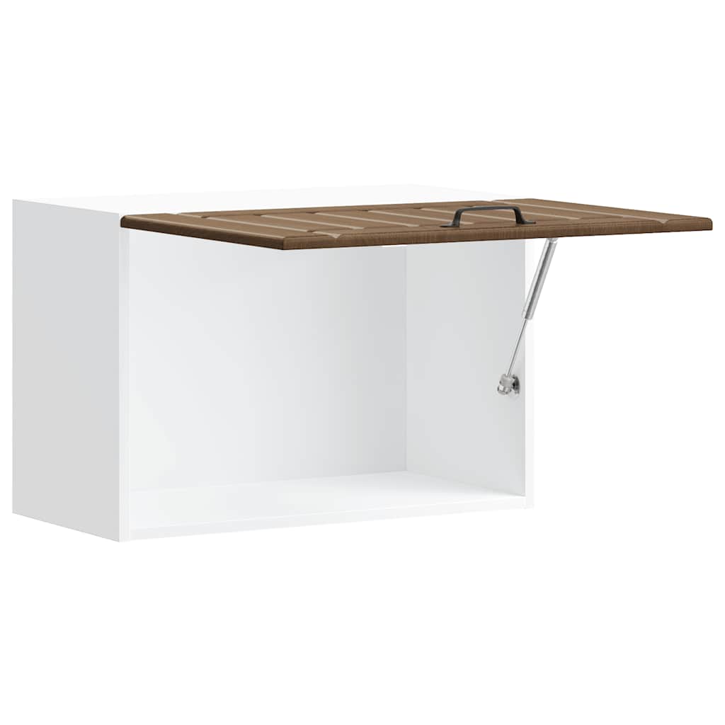 Küchen-Hängeschrank Lucca Braun Eichen-Optik Holzwerkstoff
