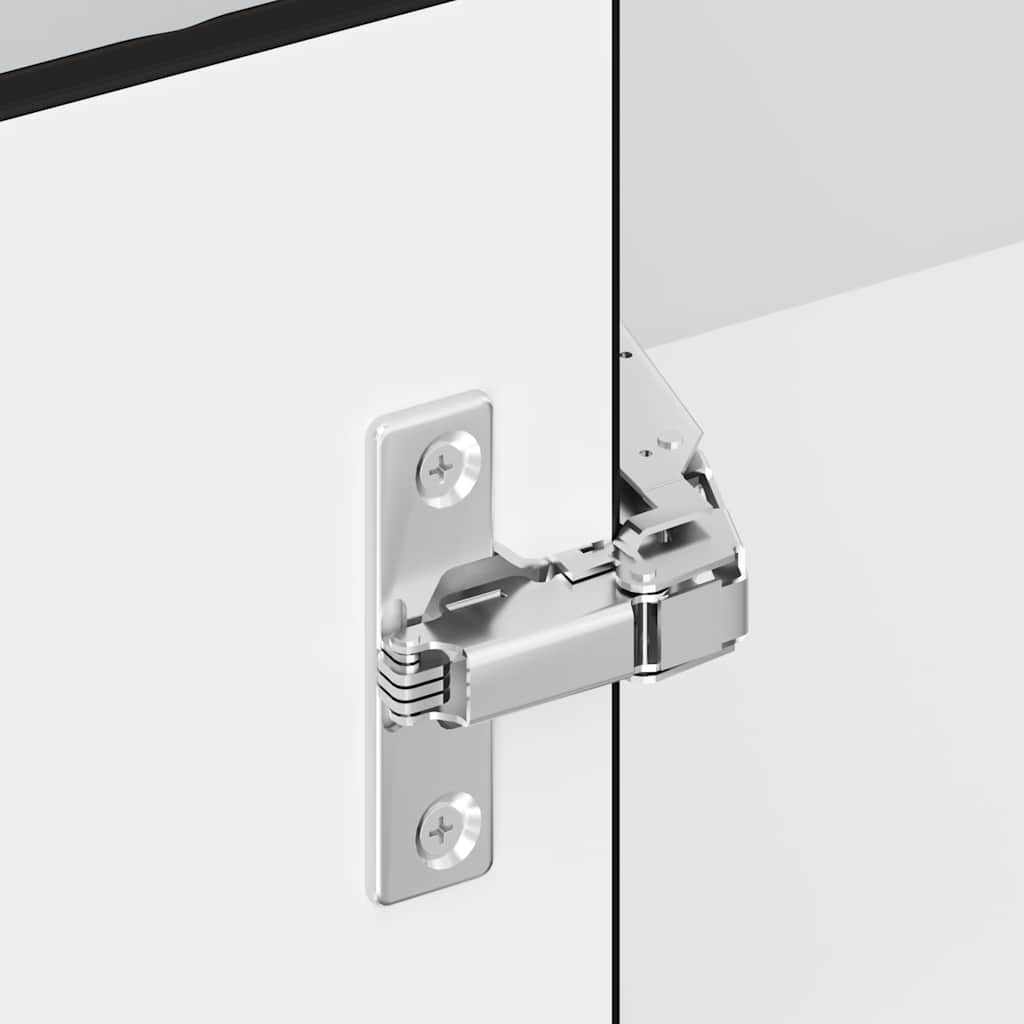 Küchen-Eckhängeschrank Lucca Schwarz Holzwerkstoff