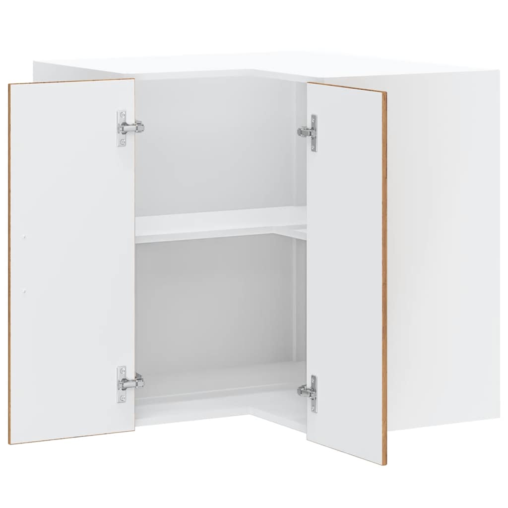 Küchen-Eckhängeschrank Lucca Altholz-Optik Holzwerkstoff