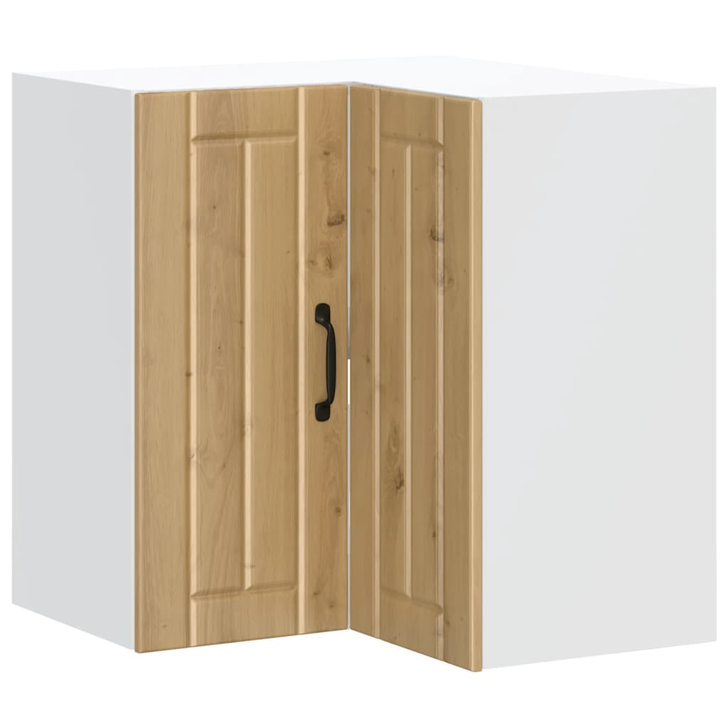 Küchen-Eckhängeschrank Lucca Artisan-Eiche Holzwerkstoff