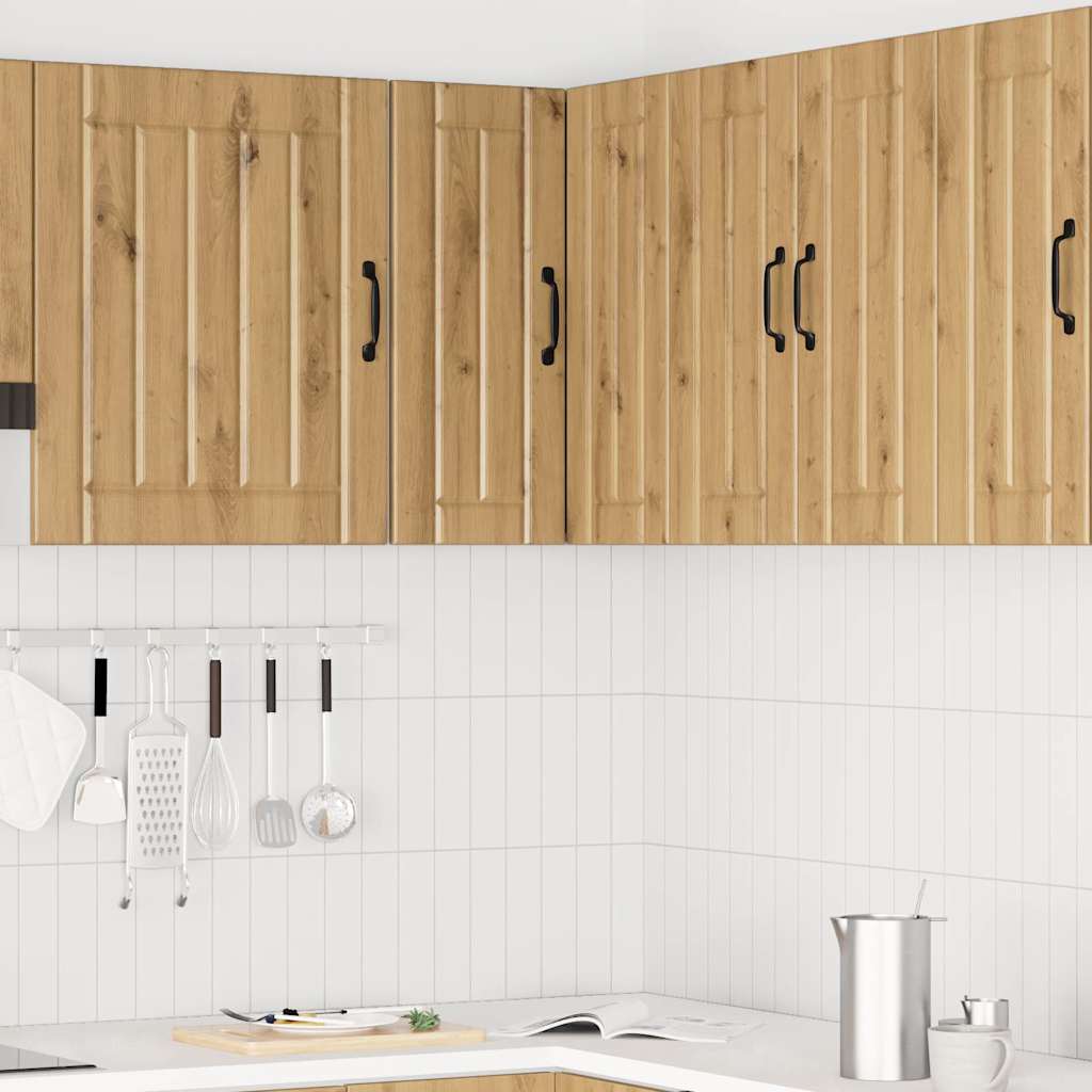 Küchen-Eckhängeschrank Lucca Artisan-Eiche Holzwerkstoff