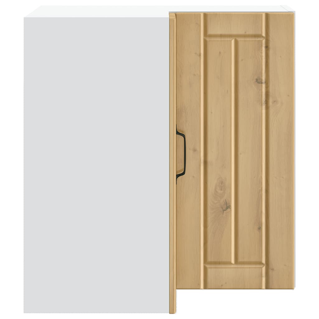 Küchen-Eckhängeschrank Lucca Artisan-Eiche Holzwerkstoff