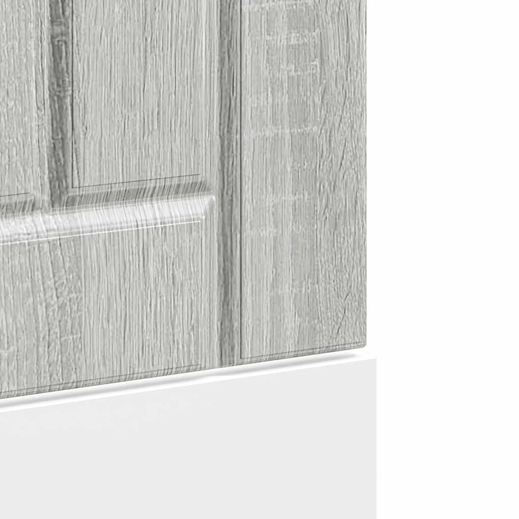 Geschirrspülerblende Lucca Grau Sonoma Holzwerkstoff