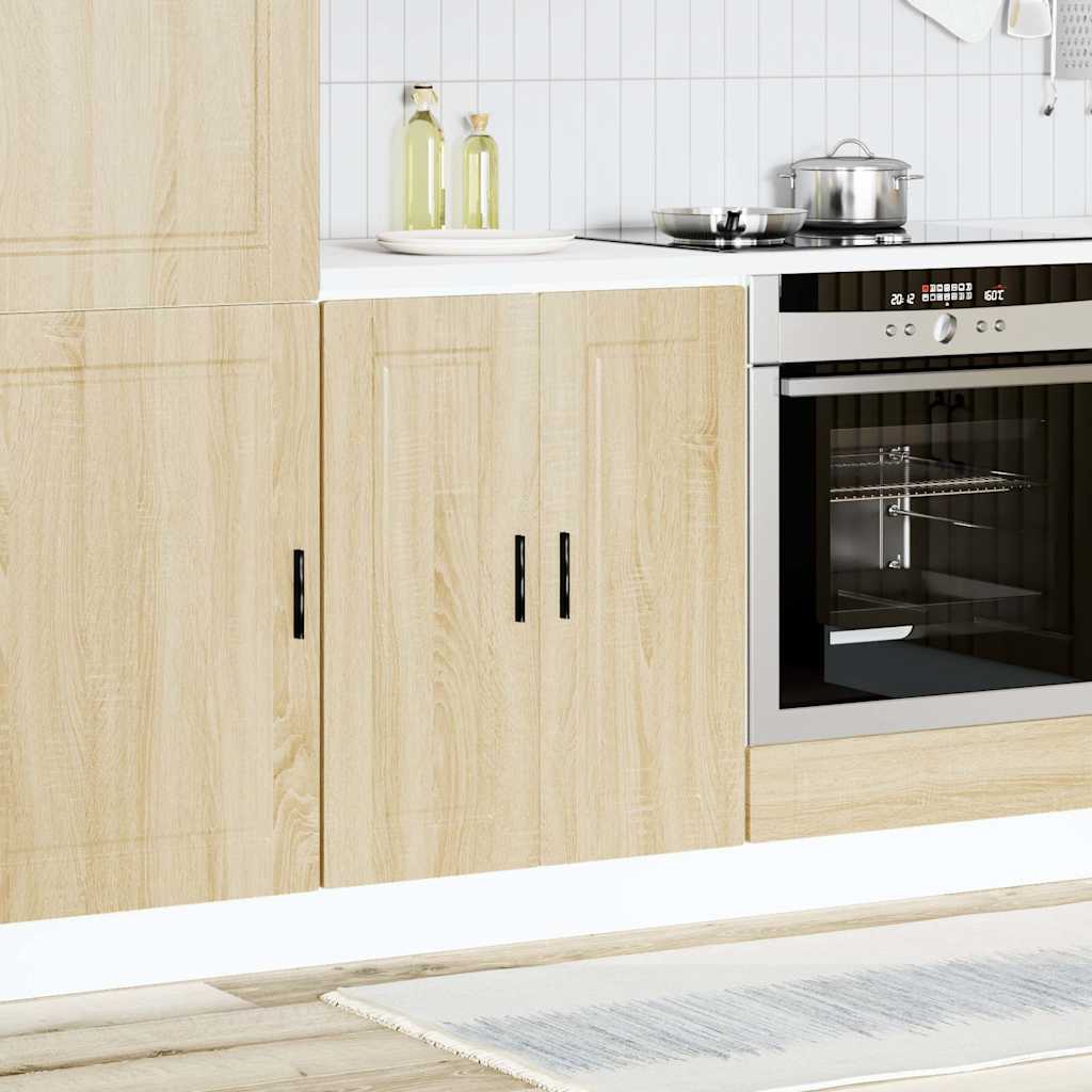 Küchenunterschrank Porto Sonoma-Eiche Holzwerkstoff