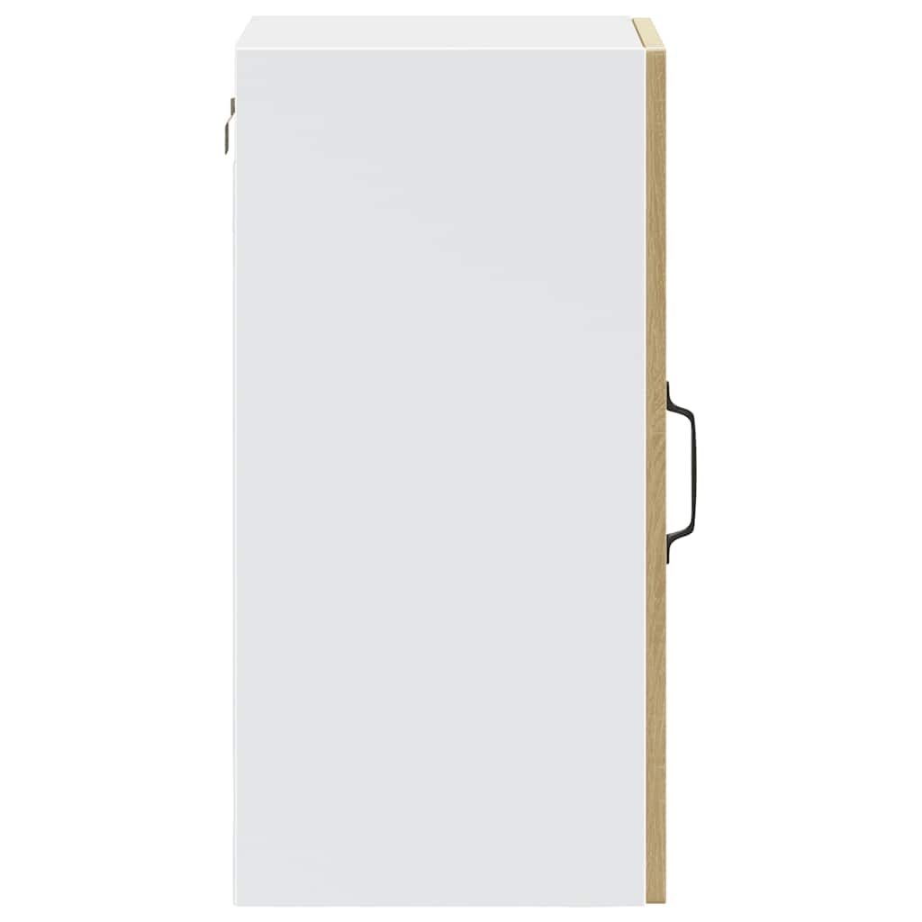 Küchen-Hängeschrank mit Glastür Porto Sonoma-Eiche