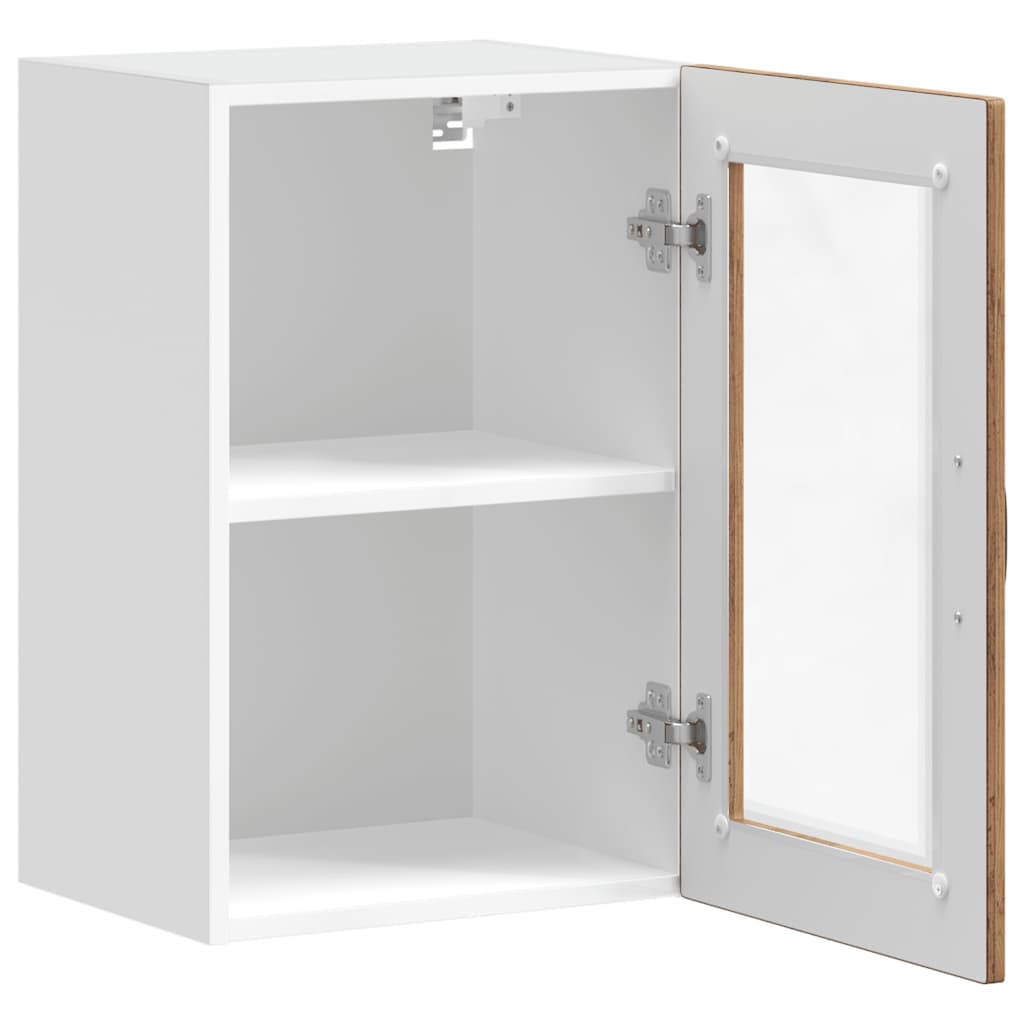 Küchen-Hängeschrank mit Glastür Porto Altholz-Optik
