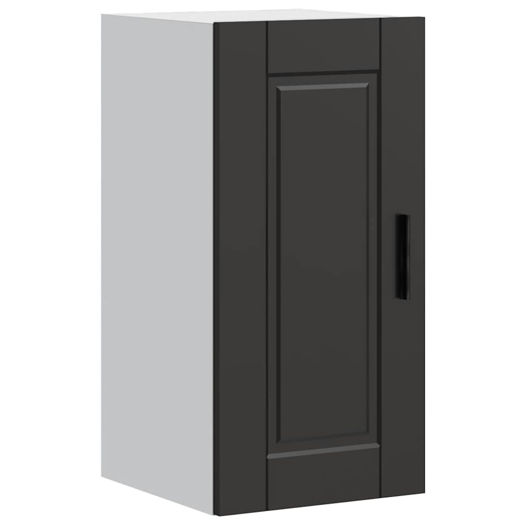 Küchen-Hängeschrank Porto Schwarz Holzwerkstoff