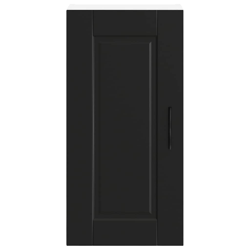 Küchen-Hängeschrank Porto Schwarz Holzwerkstoff