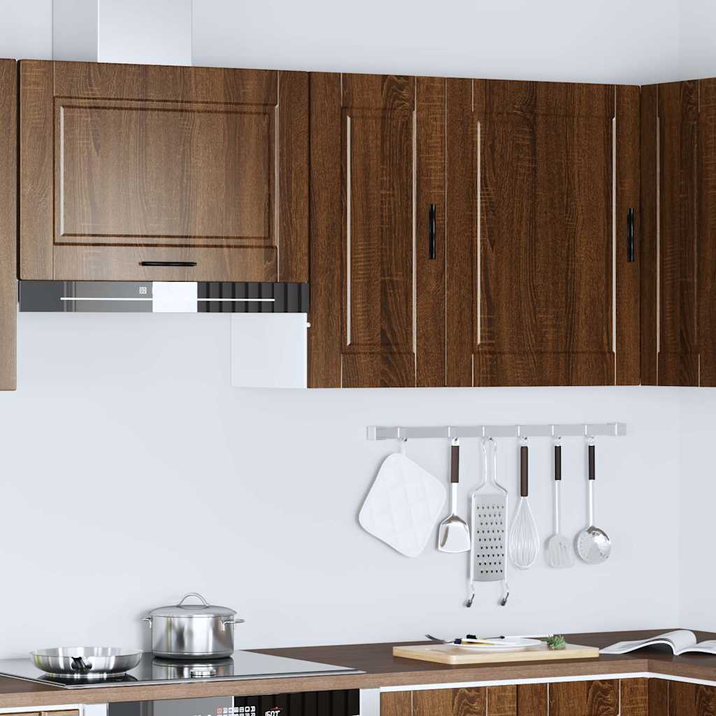 Küchen-Hängeschrank Porto Braun Eichen-Optik Holzwerkstoff