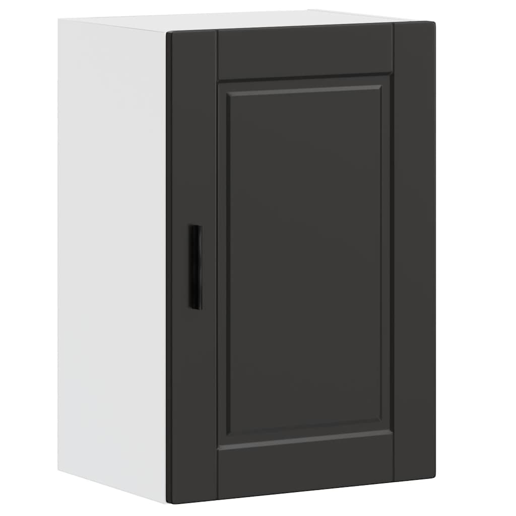 Küchen-Hängeschrank Porto Schwarz Holzwerkstoff