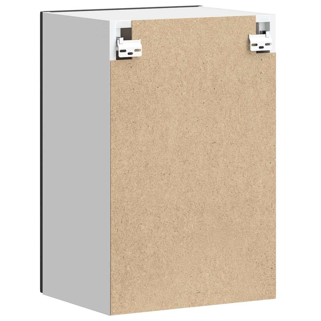 Küchen-Hängeschrank Porto Schwarz Holzwerkstoff