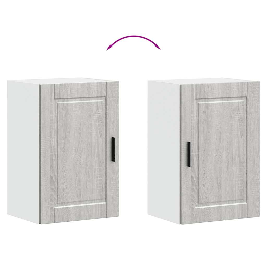 Küchen-Hängeschrank Porto Grau Sonoma Holzwerkstoff
