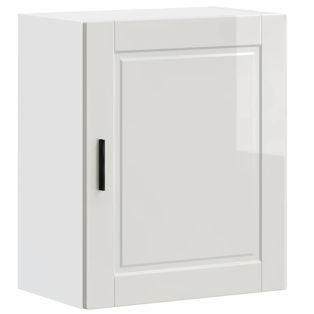 Küchen-Hängeschrank Porto Hochglanz-Weiß Holzwerkstoff