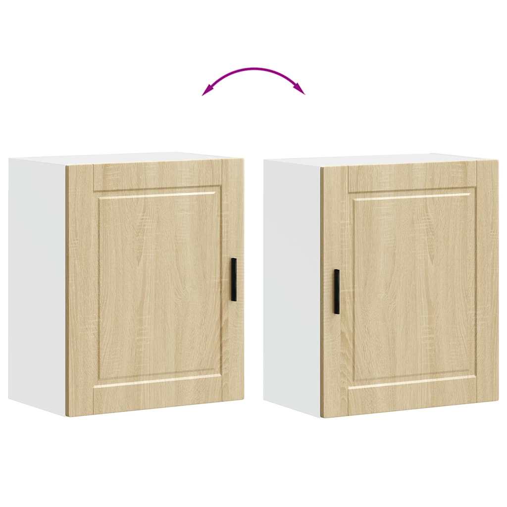Küchen-Hängeschrank Porto Sonoma-Eiche Holzwerkstoff