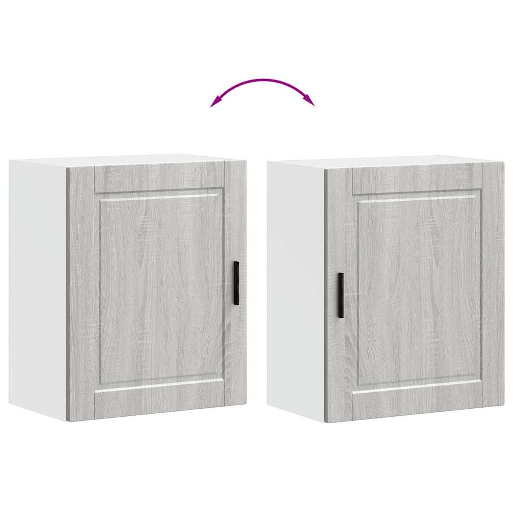Küchen-Hängeschrank Porto Grau Sonoma Holzwerkstoff
