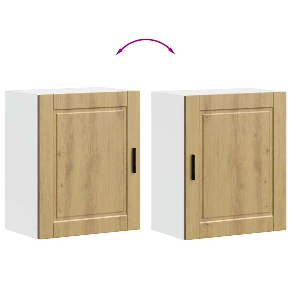Küchen-Hängeschrank Porto Artisan-Eiche Holzwerkstoff