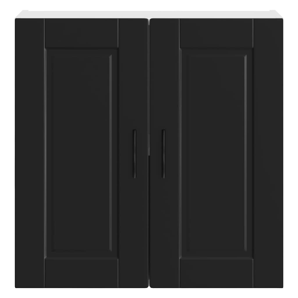 Küchen-Hängeschrank Porto Schwarz Holzwerkstoff