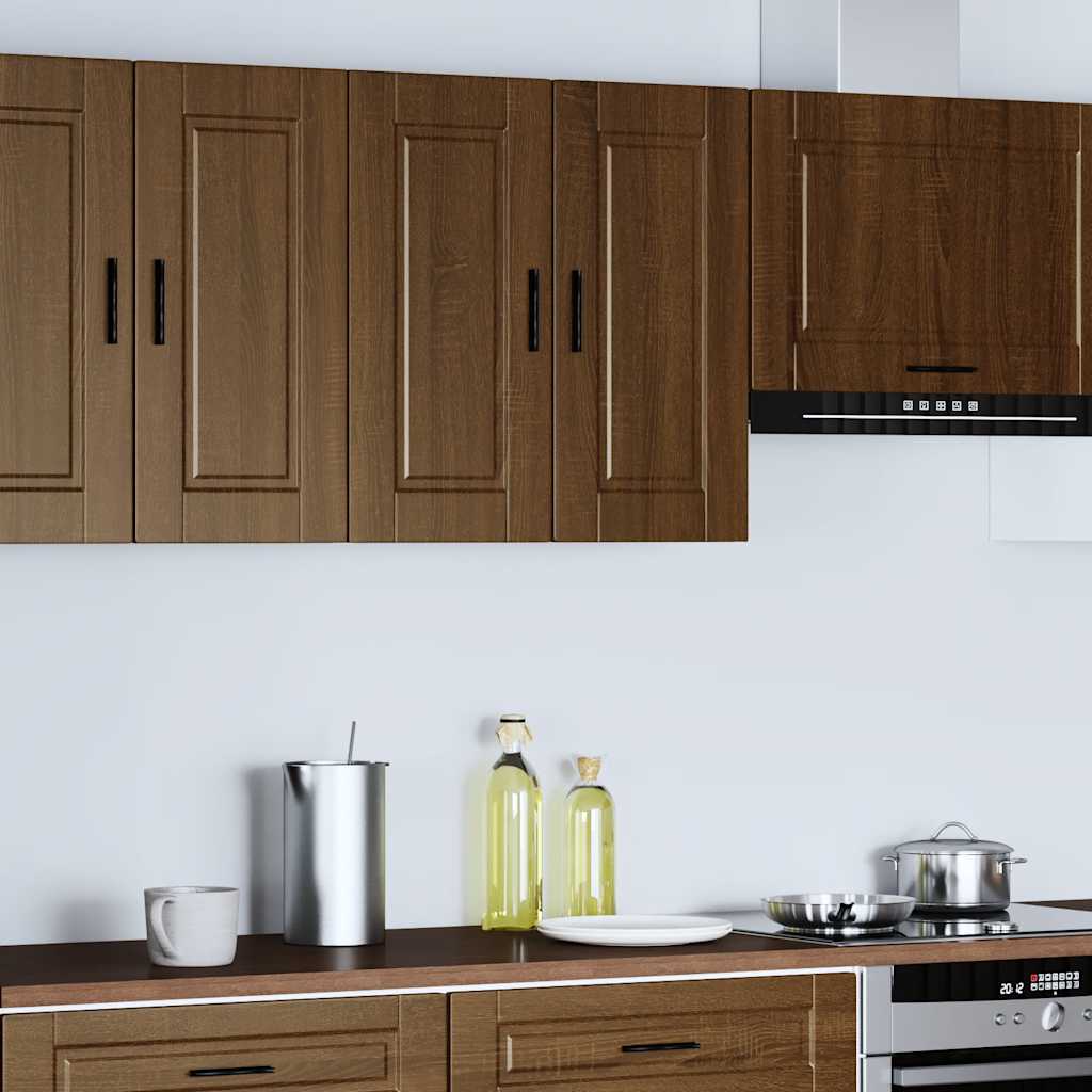 Küchen-Hängeschrank Porto Braun Eichen-Optik Holzwerkstoff
