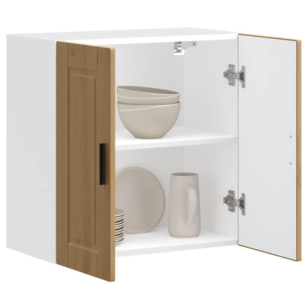 Küchen-Hängeschrank Porto Artisan-Eiche Holzwerkstoff