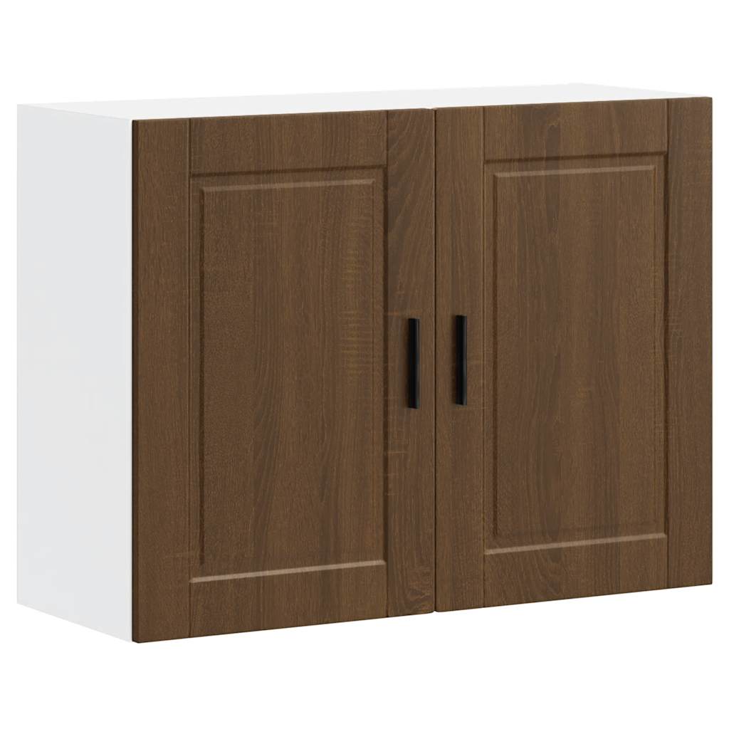 Küchen-Hängeschrank Porto Braun Eichen-Optik Holzwerkstoff